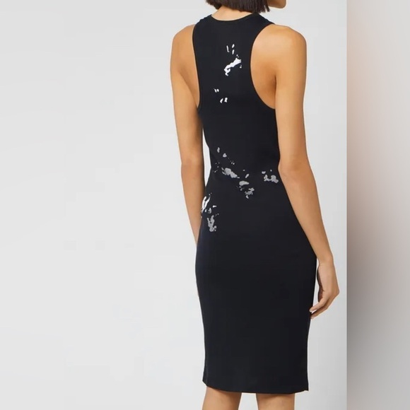 Helmut Lang PAINTED RIB MASC TANK DRESS - Picture 11 of 12
